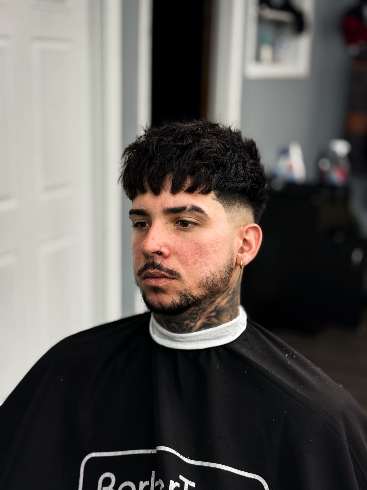 Textured crop with a clean skin fade